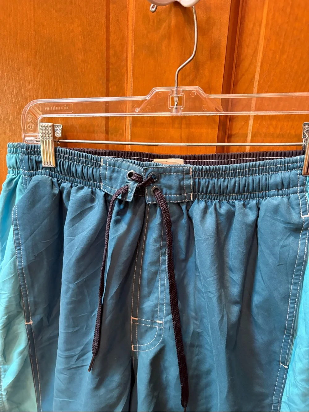 Speedo Men’s Swim Trunks Blue Size Large Drawstring
